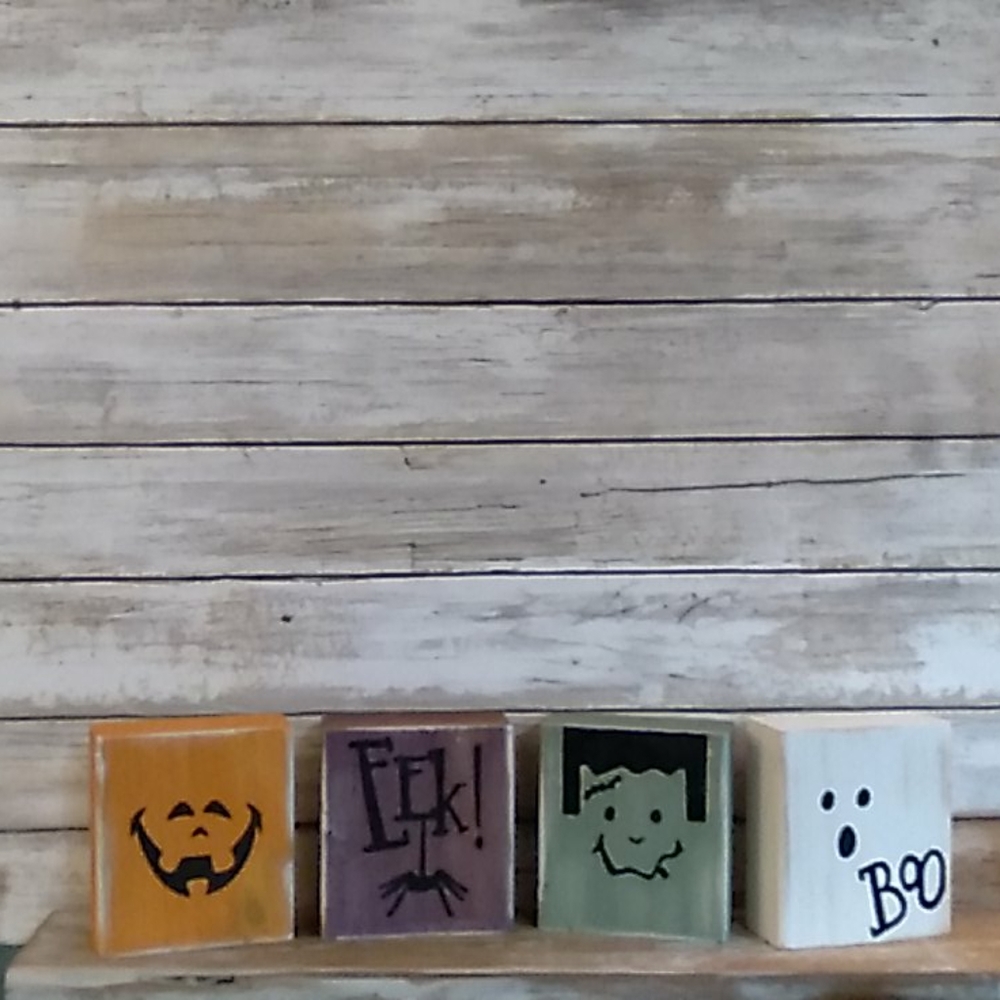 Halloween Shelf Blocks